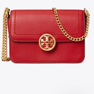 Tory Burch red crossbody purse
